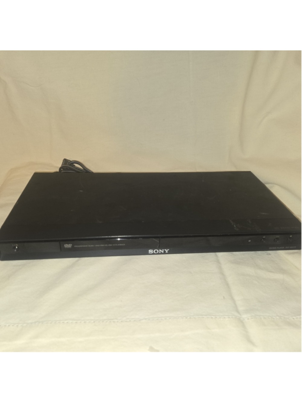 Sony DVD/ CD Player Tested Works DVP-NS57P No Remote